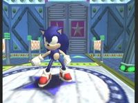 une photo d'Ã©cran de Sonic Adventure sur Sega Dreamcast